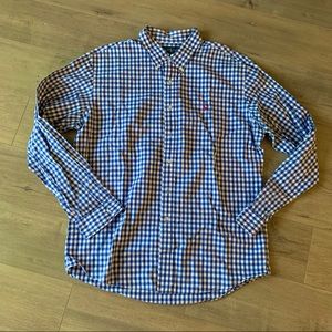 Polo Ralph Lauren Men’s Blue/White Gingham Oxford